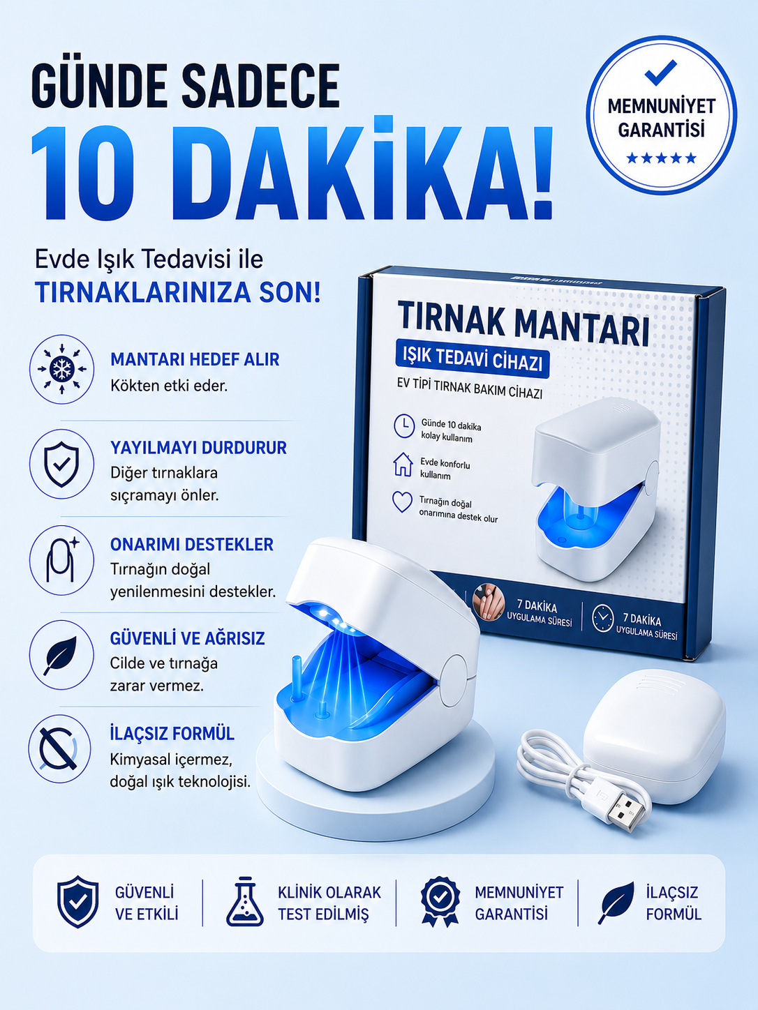 Nailvora MycoFix Mantar Karşıtı Tırnak Cihazı